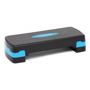 Степ-платформа 2-ступенчатая Cornix 68 х 28 х 10-15 см XR-0191 Black/Blue