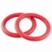 Гимнастические кольца 4FIZJO из ABS пластика, регулируемые Red (P-5907739314871)