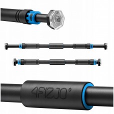 Турник раздвижной 4FIZJO 66-100 см Black/Blue (P-5907739314758)