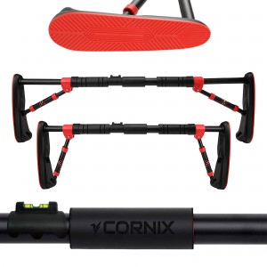 Турник раздвижной Cornix Elite 65-90 см XR-0289 Black/Red