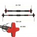 Турник раздвижной для дома Cornix Pro+ 65-100 см XR-0286 Black/Red