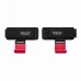 Гачки для перекладини та тяги 4FIZJO Hooks Black/Red (P-5907739314789)