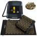 Килимок акупунктурний з подушкою 4FIZJO Ergo Mat Аплікатор Кузнєцова Black/Gold (P-5907739313881)
