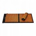 Коврик акупунктурный с валиком 4FIZJO Classic Mat XL Аппликатор Кузнецова Black/Orange (P-5907222931776)