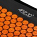 Коврик акупунктурный с валиком 4FIZJO Classic Mat XL Аппликатор Кузнецова Black/Orange (P-5907222931776)