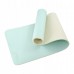 Килимок (мат) спортивний 4FIZJO TPE 180 x 60 x 1 см для йоги та фітнесу Mint/Grey (P-5907739311917)