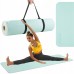 Килимок (мат) спортивний 4FIZJO TPE 180 x 60 x 1 см для йоги та фітнесу Mint/Grey (P-5907739311917)