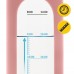 Бутылка для воды спортивная 4FIZJO 750 мл стеклянная Pink (P-5905973404204)