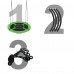Качеля-гнездо круглая 4FIZJO L 100 см Black/Green (P-5907739314512)