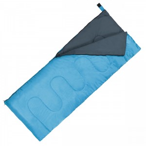 Спальный мешок (спальник) одеяло SportVida SV R Sky Blue/Grey