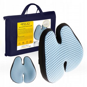 Ортопедическая подушка 4FIZJO для спины 41 x 40 см Sky Blue (P-5907739318770)