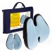 Ортопедична подушка 4FIZJO для спини 41 x 40 см Sky Blue (P-5907739318770)