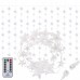 Гирлянда бахрома уличная (наружная) Springos 2 м 136 LED Pilot CL4006 Cold White/Blue