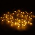 Гирлянда бахрома уличная (наружная) Springos 2 м 70 LED CL4016 Warm White