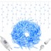 Гирлянда бахрома уличная (наружная) Springos 8 м 200 LED CL0202 Blue