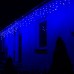 Гирлянда бахрома уличная (наружная) Springos 8 м 200 LED CL0202 Blue