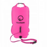 Буй для плавания TSUNAMI надувной 2 в 1 Pink (P-5907739314031)