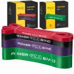 Эспандер-петля 4FIZJO Power Band 6-36 кг резина для фитнеса и спорта, набор 4 шт Mix (P-5907222931844)