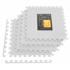 Мат-пазл (ласточкин хвост) Cornix Mat Puzzle EVA 120 x 120 x 1 cм XR-0233 White