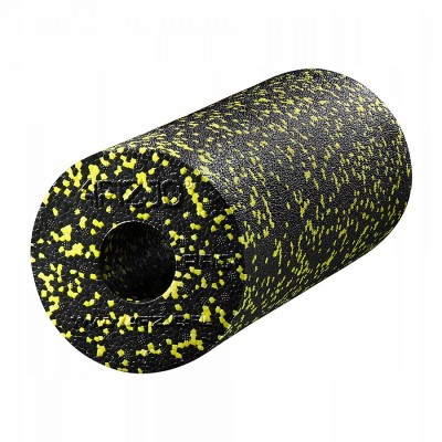 Массажный ролик 4FIZJO EPP PRO+ 33 x 14 см (валик, роллер) гладкий Black/Yellow (P-5907222931431)
