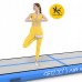 Мат надувний гімнастичний 4FIZJO Air Track Mat 300 x 100 x 15 см White/Blue (P-5907739311771)