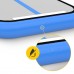 Мат надувний гімнастичний 4FIZJO Air Track Mat 300 x 100 x 15 см White/Blue (P-5907739311771)