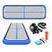 Мат надувний гімнастичний 4FIZJO Air Track Mat 300 x 100 x 15 см White/Blue (P-5907739311771)