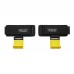 Гачки для перекладини та тяги 4FIZJO Hooks Black/Yellow (P-5907739311078)