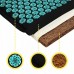 Килимок акупунктурний з подушкою 4FIZJO Eco Mat Аплікатор Кузнєцова Black/Blue (P-5907739316684)