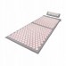 Коврик акупунктурный с валиком 4FIZJO Classic Mat XL Аппликатор Кузнецова Grey/Pink (P-5907739313294)
