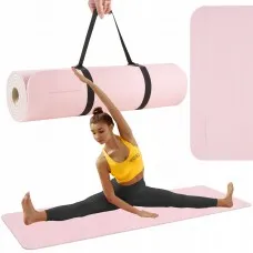 Коврик (мат) спортивный 4FIZJO TPE 180x60x1 см Pink/Grey (P-5907739311900) Коврик (мат) спортивный 4FIZJO TPE 180x60x1 см Pink/Grey (P-5907739311900)