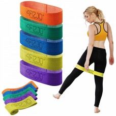 Набір гумок для фітнесу з тканини 4FIZJO Flex Band 5 шт 1-29 кг Mix (P-5907739311689)