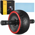 Ролик (гимнастическое колесо) для пресса 4FIZJO Ab Wheel XL Black/Red (P-5907739312747)
