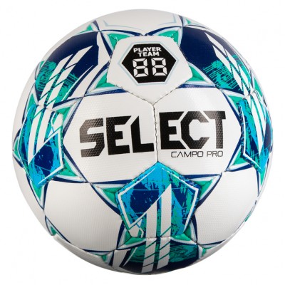 Мяч футбольный SELECT Campo Pro v23 (931) бел/зелен, 5