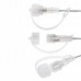 Гірлянда бахрома вулична (зовнішня) Springos 2 м 92 LED CL4009 Cold White