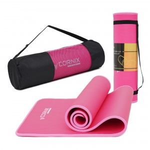 Коврик спортивный Cornix NBR 183x61x1 cм XR-0097 Pink/Pink