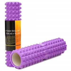 Масажний ролик Cornix EVA 45 x 14 см (валик, ролер) XR-0333 Violet Масажний ролик Cornix EVA 45 x 14 см (валик, ролер) XR-0333 Violet