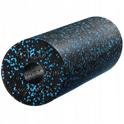 Массажный ролик 4FIZJO EPP PRO+ 45 x 14.5 см (валик, роллер) гладкий Black/Blue (P-5907222931141)
