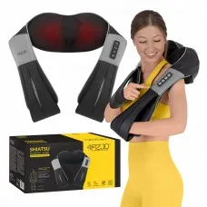 Накидка-массажер 4FIZJO Shiatsu Ultra+ для шеи и спины, аккумуляторный Black/Grey (P-5907739319098) Накидка-массажер 4FIZJO Shiatsu Ultra+ для шеи и спины, аккумуляторный Black/Grey (P-5907739319098)