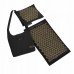 Килимок акупунктурний з подушкою 4FIZJO Eco Mat Аплікатор Кузнєцова Black/Gold (P-5907739311566)