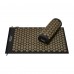 Килимок акупунктурний з валиком 4FIZJO Classic Mat Аплікатор Кузнєцова Black/Gold (P-5907739314987)