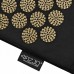 Килимок акупунктурний з валиком 4FIZJO Classic Mat Аплікатор Кузнєцова Black/Gold (P-5907739314987)