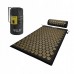 Килимок акупунктурний з валиком 4FIZJO Classic Mat Аплікатор Кузнєцова Black/Gold (P-5907739314987)