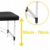 Масажний стіл складаний 4FIZJO Massage Table Alu W60 Black (P-5907739318374)