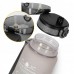 Бутылка для воды спортивная 4FIZJO 1000 мл Grey/Black (P-5905973400756)