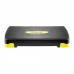 Степ-платформа 3-ступенчатая 4FIZJO 69 х 28 х 10-15-20 см Black/Yellow (P-5907739311436)
