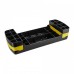 Степ-платформа 3-ступенчатая 4FIZJO 69 х 28 х 10-15-20 см Black/Yellow (P-5907739311436)