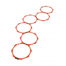 Кільця для розвитку координації SELECT Octagon Coordination rings (489) червоний, one size