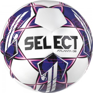 Мяч футбольный SELECT Atlanta DB FIFA Basic v23 (073) бел/фиолет, 5
