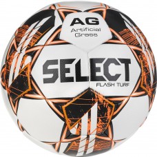 Мяч футбольный SELECT Flash Turf FIFA Basic v23 (376) бело/оранж, 5